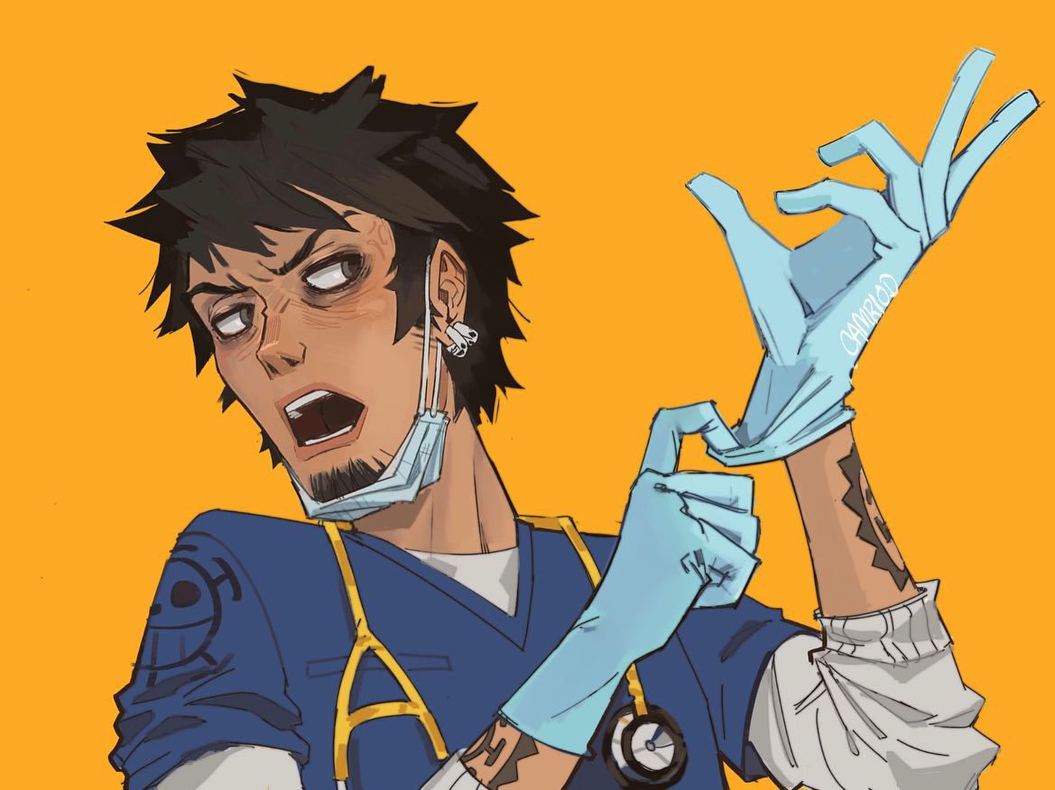 camriodd's tweet photo. yeoooo dr pirate #trafalgarlaw #ONEPIECE #myart https://t.co/GMtLWz70aH