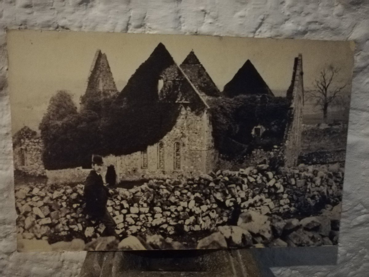 Retraced our steps up the aisle of #BallintubberAbbey today after getting married here in 2019. Beautiful atmosphere, and magnificent stonework and carvings on display in this 800 year old building. <a href="/ballintubberabb/">Ballintubber Abbey</a> <a href="/MonasticIreland/">MonasticIreland</a> <a href="/NationalMons/">National Monuments Service</a> <a href="/irarchaeology/">Irish Archaeology</a>