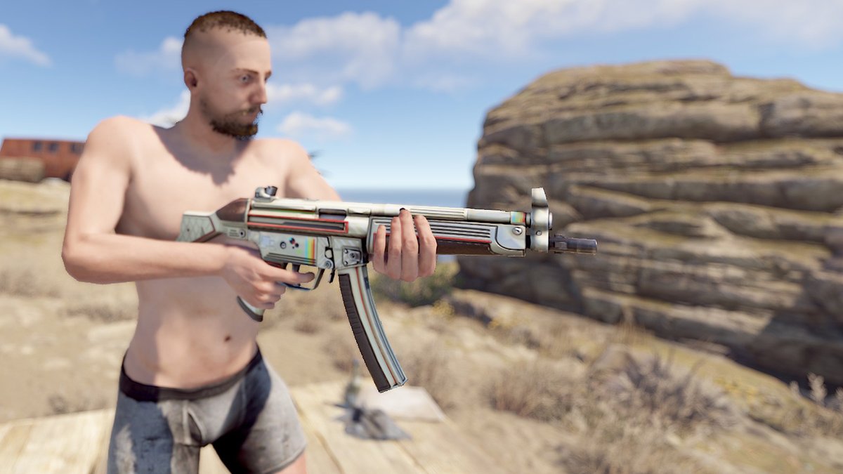 Mp5 - Retro Polaroid  - created for <a href="/playrust/">Rust</a>
 ! Check it out there :
steamcommunity.com/sharedfiles/fi…

<a href="/gerrmanman/">ThatGermanGuy</a>

#rust #workshop #rustworkshop #skin