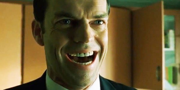 matrix_quote's tweet photo. AGENT SMITH: Blah! It’s me! Agent Smith! I’m gonna getcha! I’m Agent Smith! Hahaha! https://t.co/XCCEEPY4Kt