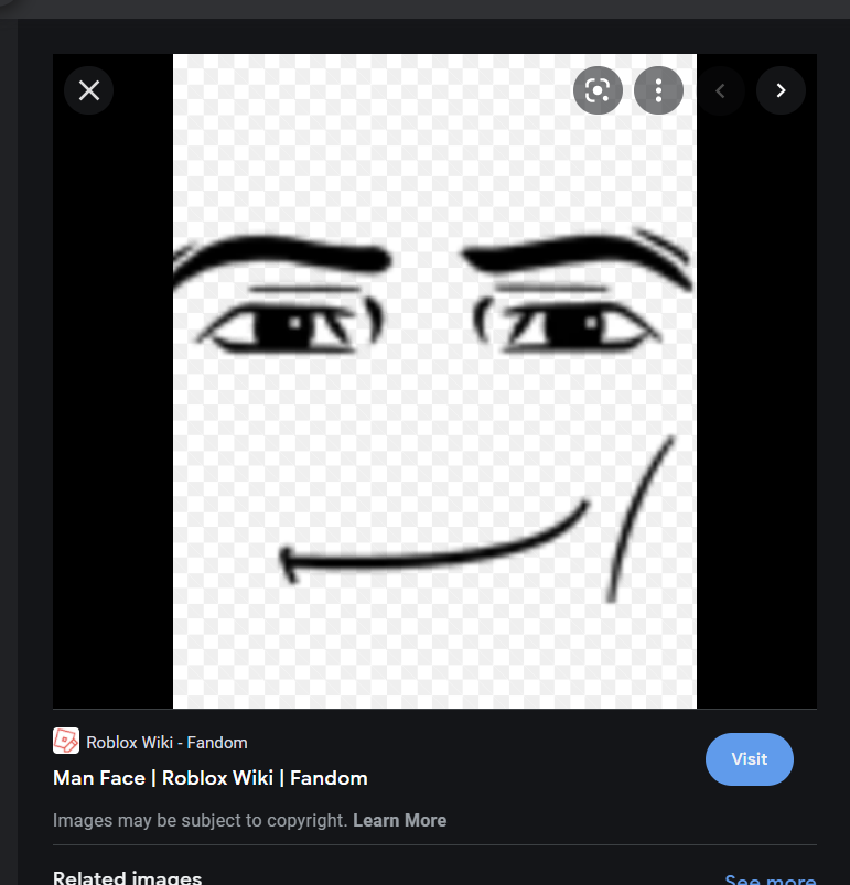 Man Face, Roblox Wiki