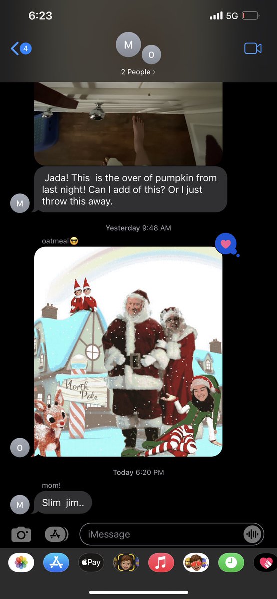 jadamatero's tweet photo. on this episode we have: ominous texts in the family group chat https://t.co/hzM8YKKI9q