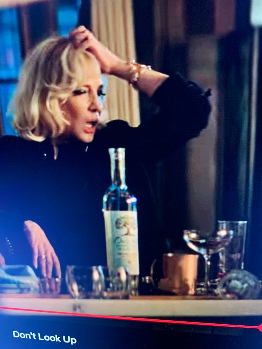 #DontLookUp is such an amazing <a href="/netflix/">Netflix</a> movie. It shows the ignorance and corruption of politicians. 

What would you do? 

BTW Does anyone know the name of the #drink with the #tree on it? Please RT to find an answer!