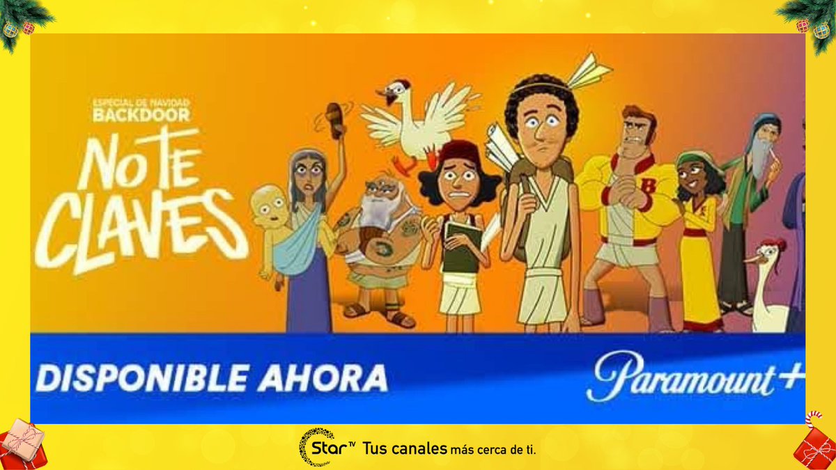 StarTVMx's tweet photo. Ser el mesías no es tan fácil como lo pensaba, ¿Qué le depara a Yisus en su nueva escuela ����?,Disfruta de #NoTeClaves ya disponible en @ParamountPlusLA con #StarTV . https://t.co/nk3y2DbHu5
