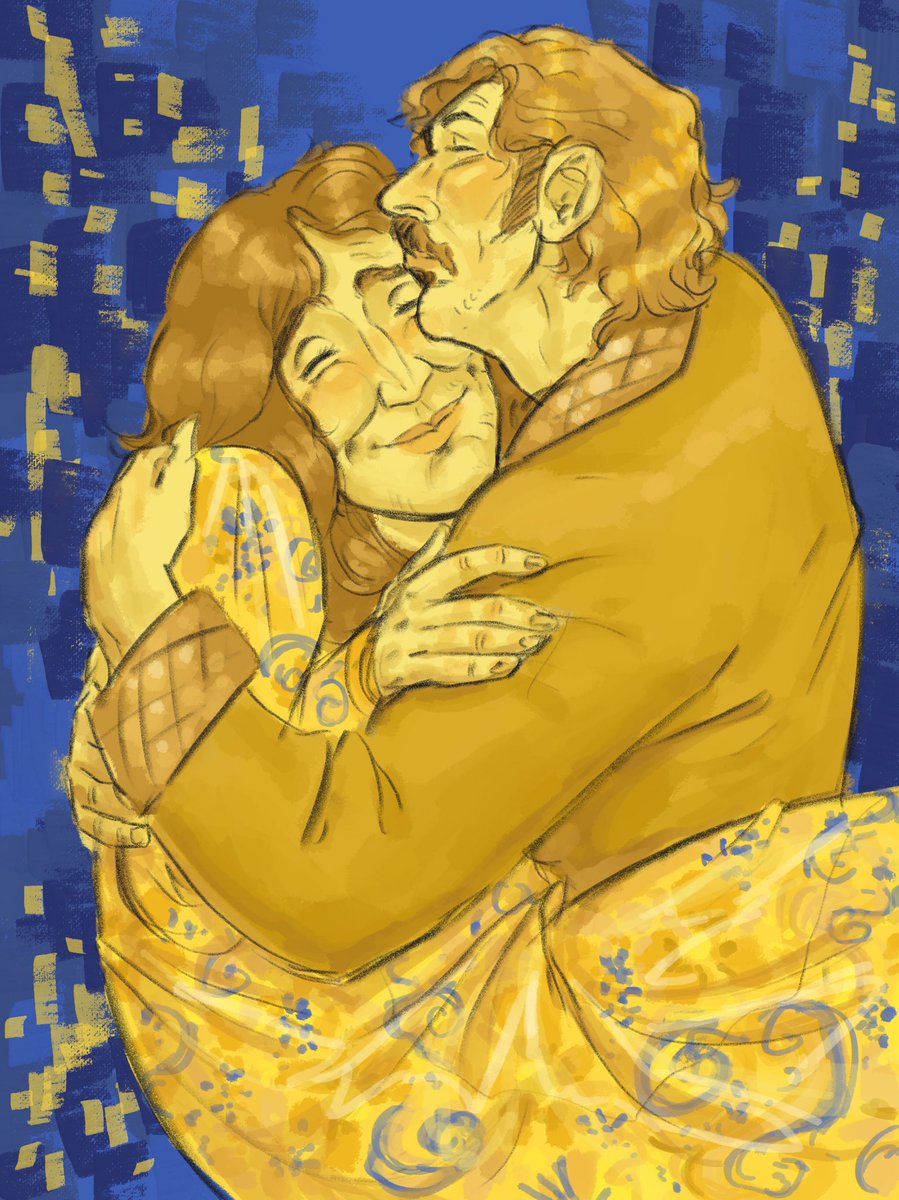 Drawing definitely not inspired any specific art piece #artistsontwitter #art