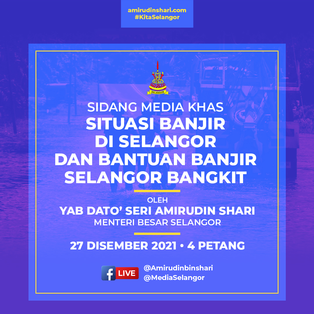 Sidang media khas selangor