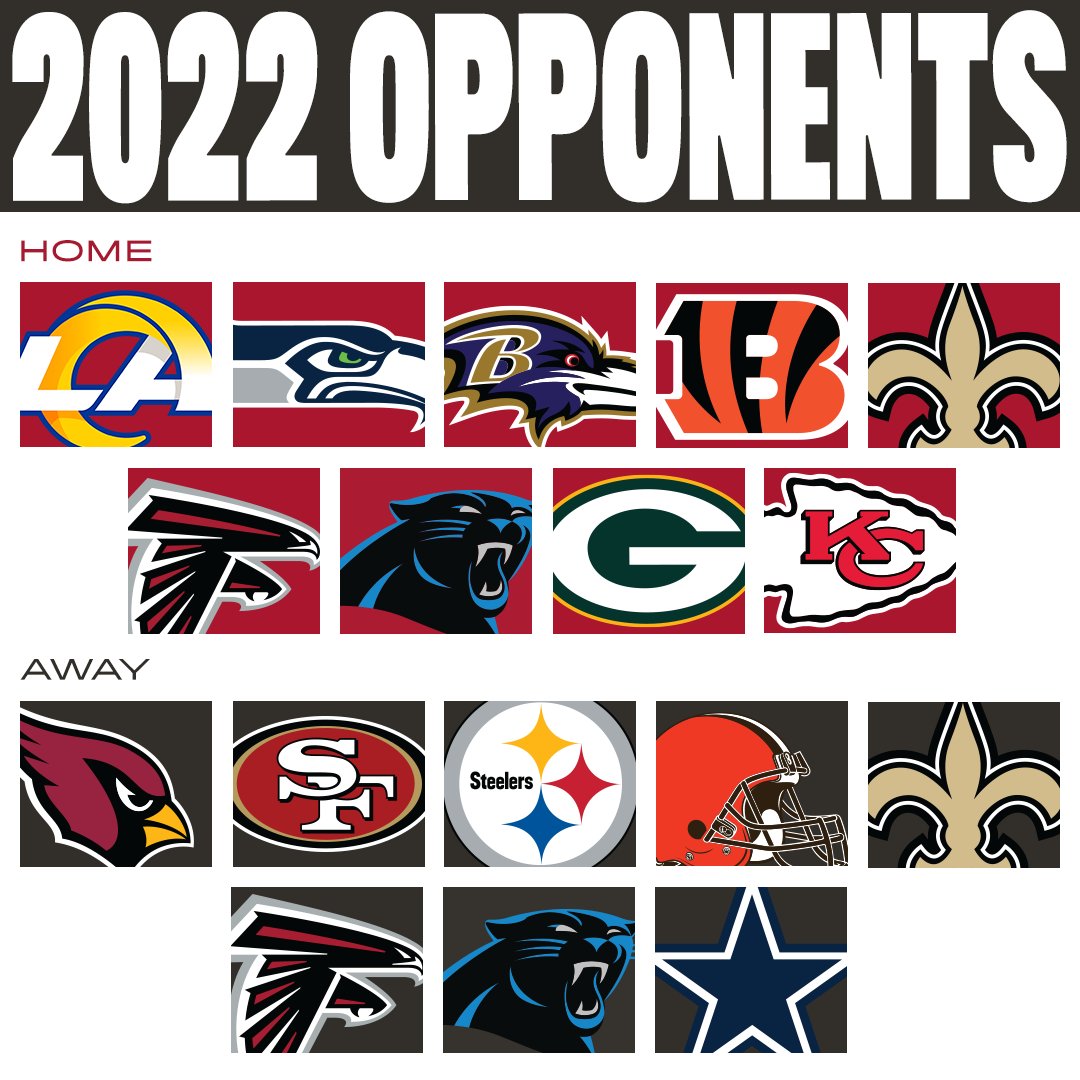 Bucs Schedule 2022 Tampa Bay Buccaneers On Twitter: "Our 2022 Opponents Are 🔒'D In. #Gobucs"  / Twitter