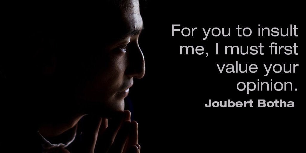This__Is__John's tweet photo. For you to insult me, I must first value your opinion. #FirstImpactConnected #ValueInvesting #valuesfinance #OpinionPLUS #ThinkBIGSundayWithMarsha https://t.co/W2KQsh7nIS