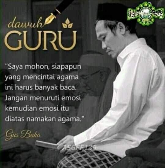 Banyak yang merasa sudah menguasai Ilmu agama... Padahal mereka cuma mendapatkan nya dari internet atau dari koran saja. .. Hati-hati ini bisa berbahaya.