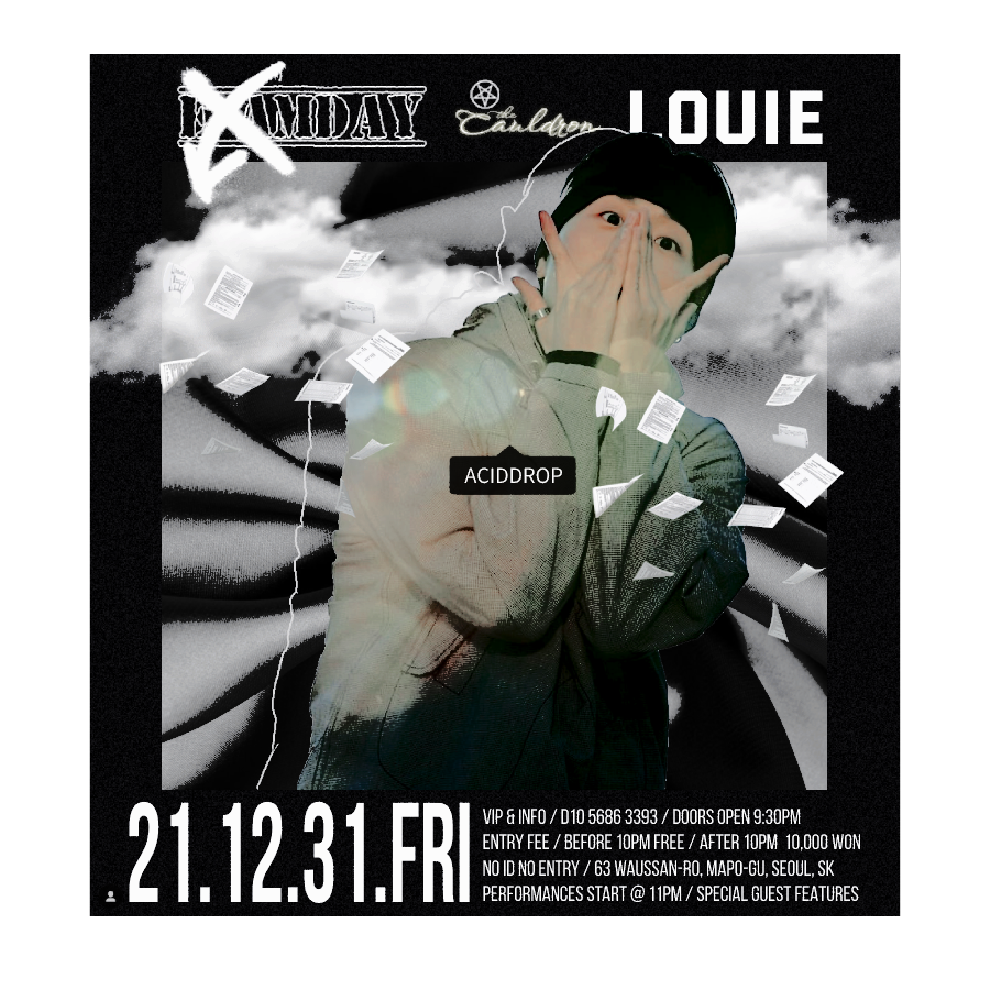 thecauldrcn's tweet photo. ⠀ you can't tell me there's a better way to sign off 2021, than with the release of everyone's favorite underground lover boy; Louie's, first studio album "eXam day". 

⠀⠀ start 2022 right and join us on NYE to see the album performed Live! (incl. special guest features!) https://t.co/qPBoDAWXn3