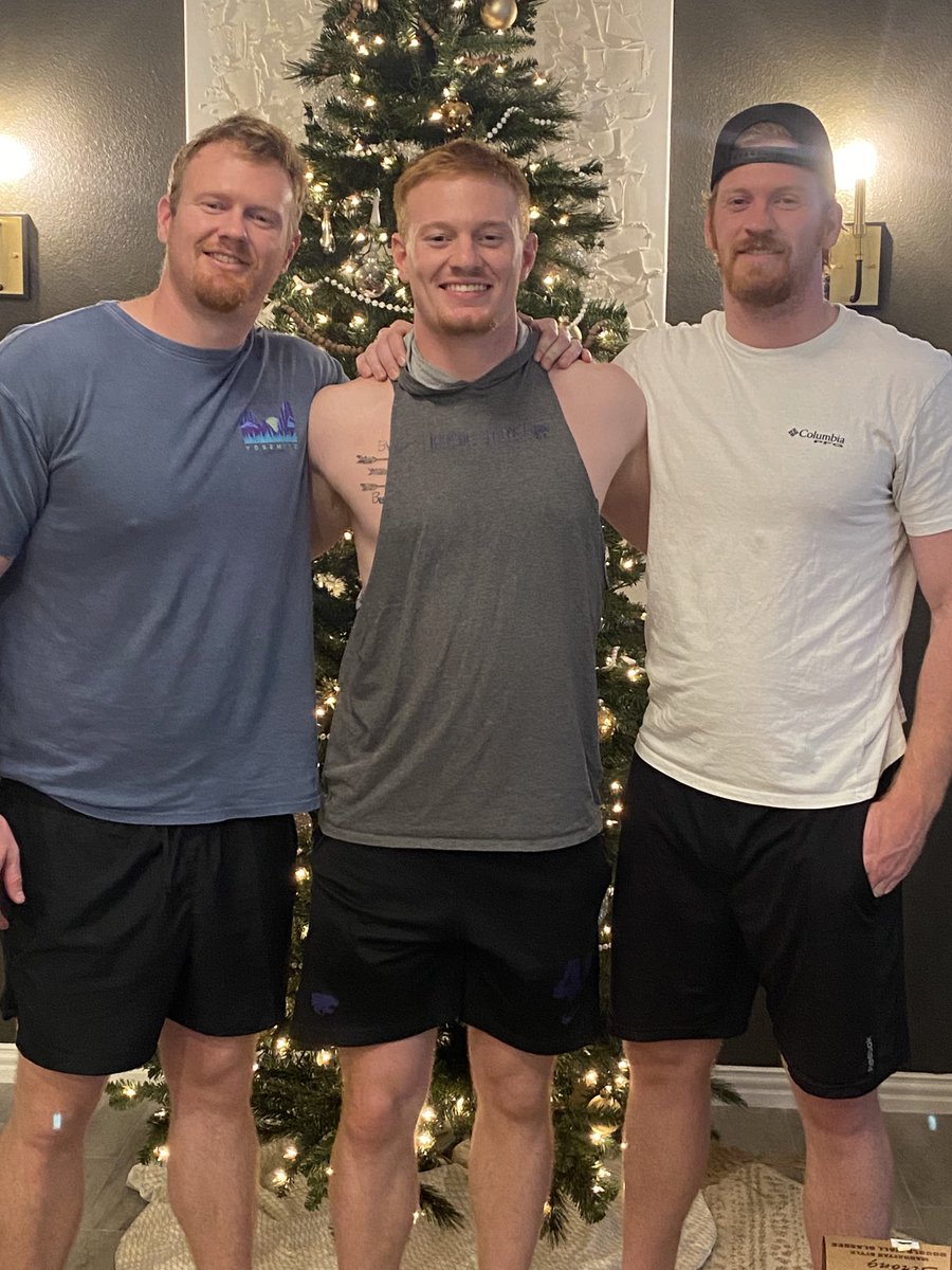 Feeling blessed to have all 3 boys/young men home for Christmas.