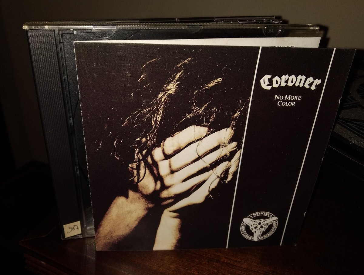 divinenothuman's tweet photo. Just perfect Technical Thrash!
🇨🇭 CORONER: "No More Color" (1989) 🍻
#Coroner #NoMoreColor #ThrashMetal #NowPlaying #Playlist #Metal #TechnicalThrash #collection #CD #HeavyMetal https://t.co/S2H1JOt1wK