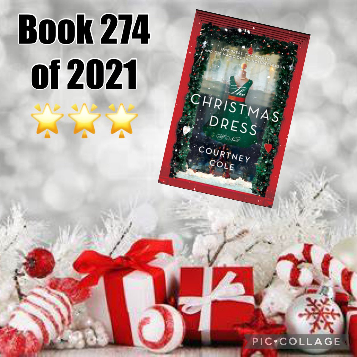 Colleen_Quinn's tweet image. Book 274 of 2021! 🌟🌟🌟. The Christmas Dress by Courtney Cole. #unpluggedbookbox