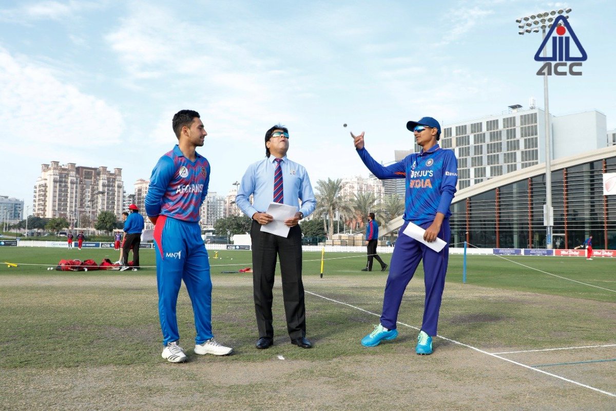 BCCI's tweet photo. In the final league game of #U19AsiaCup, India U19 have won the toss and opted to bowl first against Afghanistan U19. #BoysInBlue

Follow the action - https://t.co/dJGeSLJXTf https://t.co/AL1oBEeoSA
