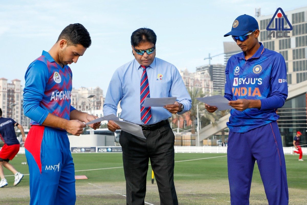 BCCI's tweet photo. In the final league game of #U19AsiaCup, India U19 have won the toss and opted to bowl first against Afghanistan U19. #BoysInBlue

Follow the action - https://t.co/dJGeSLJXTf https://t.co/AL1oBEeoSA