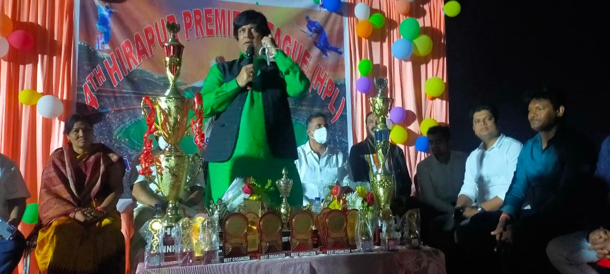 KhanMuzibulla's tweet image. Glad to be a part of this Cricket Tournament organised in #Jaydev constituency .