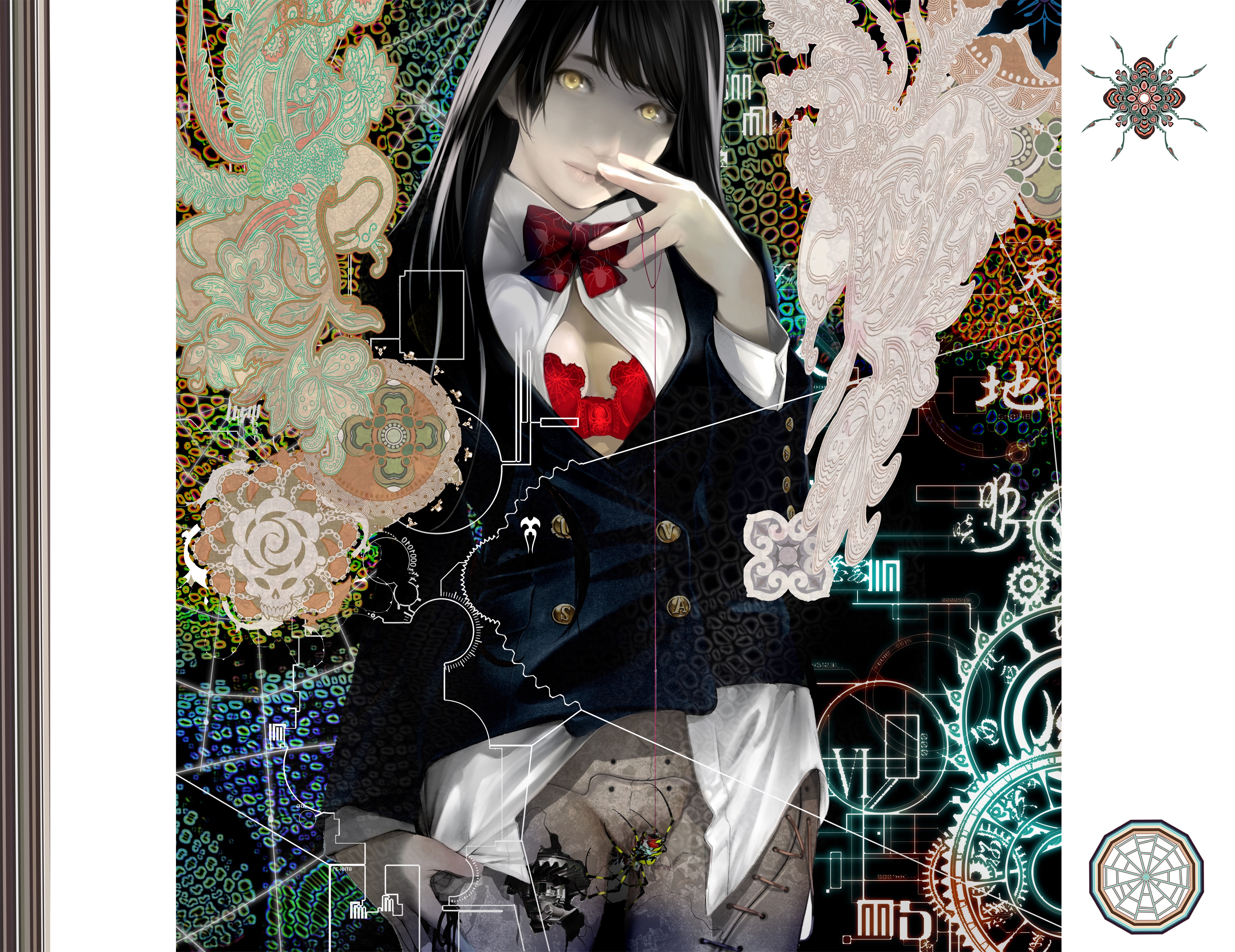 大暮維人 (Oh!great) в X: „【NFTアート『絡めとられる花/羽 大暮維人 (Oh!great) в X: „【NFTアート『絡めとられる花/羽