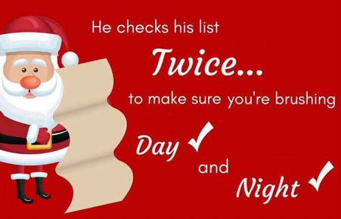 acffanz_chapter's tweet image. Remember to be a 'good' brusher all year round for a #cavityfreefuture 
Wishing everyone a Happy and Healthy Festive Season