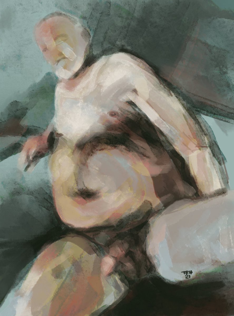 whiteheadedone's tweet photo. I wish big guys would pose more for life drawing sessions. They’re so interesting to paint and draw.
‘Big Boy Bold’
#gayart #nudeart #gayman #gaymen #gaynudeart #gayartist #queerartist #queer #queerart #oldguydoesdigital #homoeroticart #nftart https://t.co/yda8ZtCpXt