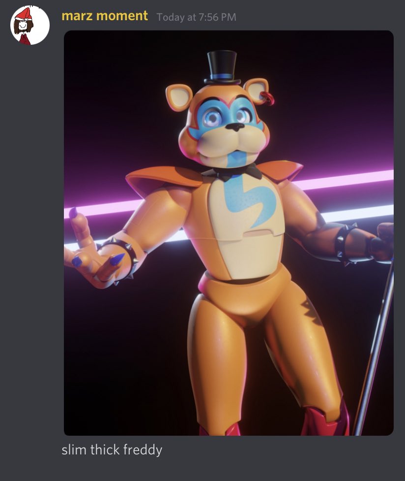 marzishLIVE's tweet photo. why is freddy so- https://t.co/fY0x0HzQ0G
