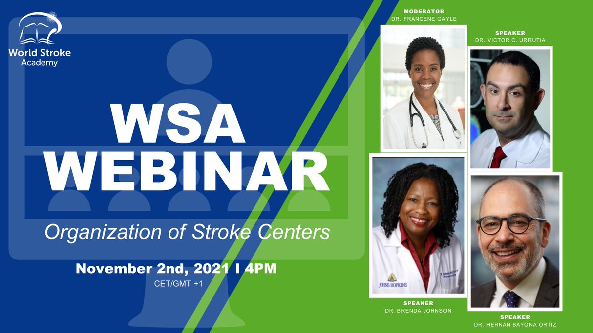 #WeekendLecture
#WSAwebinars

November was dedicated to the #organization of stroke centers:
world-stroke-academy.org/webinars/organ…

and to review the latest advances and research about #ESUS:
world-stroke-academy.org/webinars/esus-…
