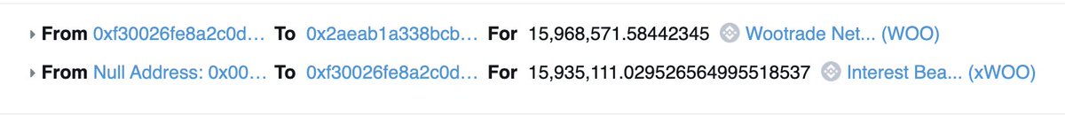someone just staked 15,968,571 $WOO on fi.woo.org

GG