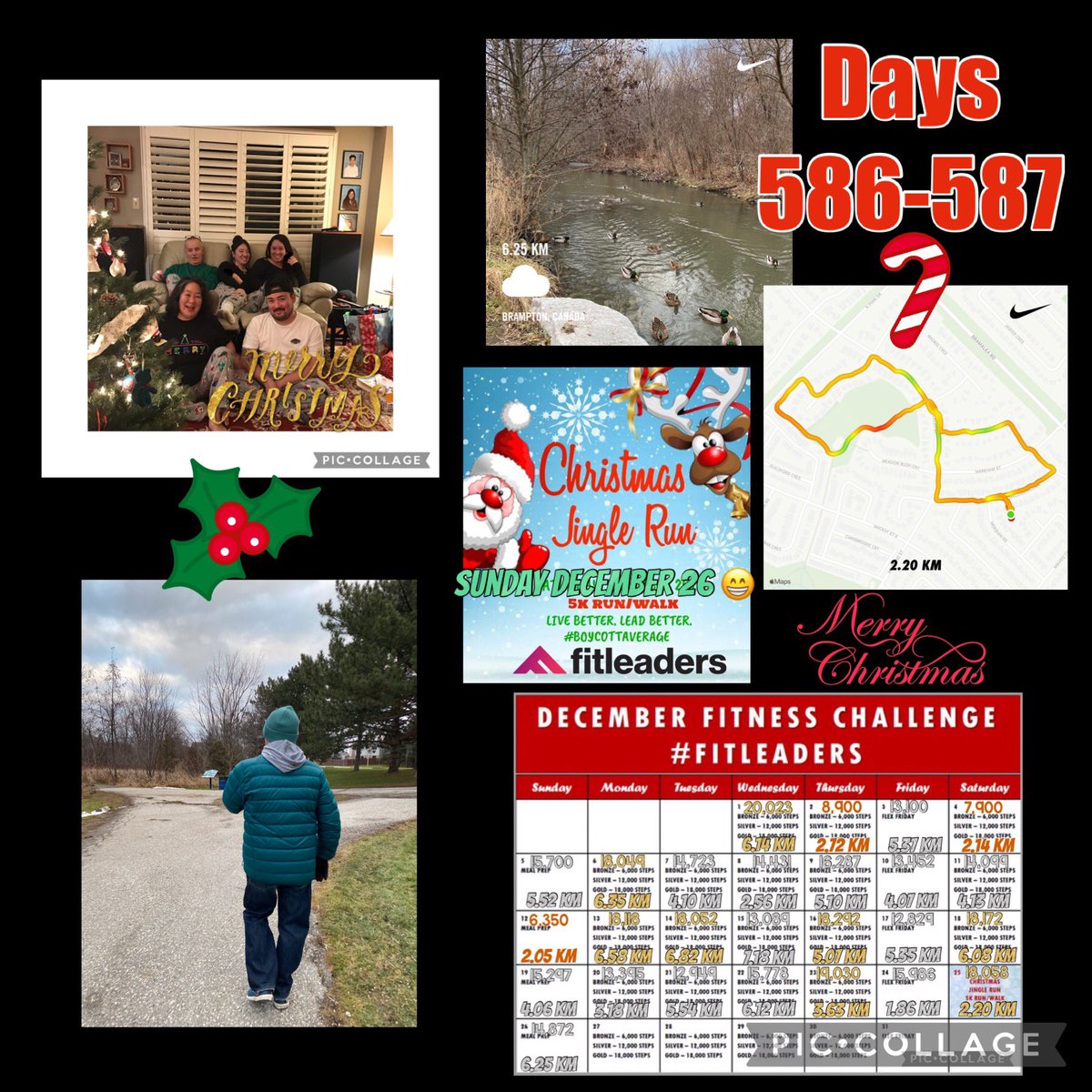 BetsyCallanan's tweet photo. Merry Christmas (a wee late) to my #FitLeaders Peeps! Days 586/87 #EducatorsONtheRun Day 25/6 #DecStepChallenge keeping up with a slight date change on the Jingle Run/Walk 😁 Family and fresh air for the win! @fit_leaders @PrincipalRoRod @zjgalvan @ValChavez2018 @DiocelinaBelle https://t.co/Yd4GFsd8D9