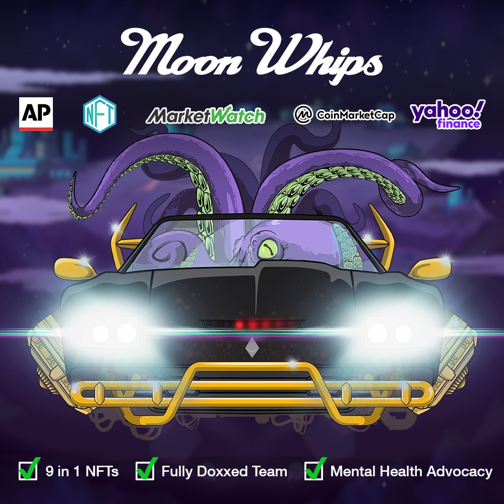 KassimRichards's tweet photo. @MoodyOwlNFT Help @MoonWhips with the fight against #mentalhealth. https://t.co/FWdPbuAAcy