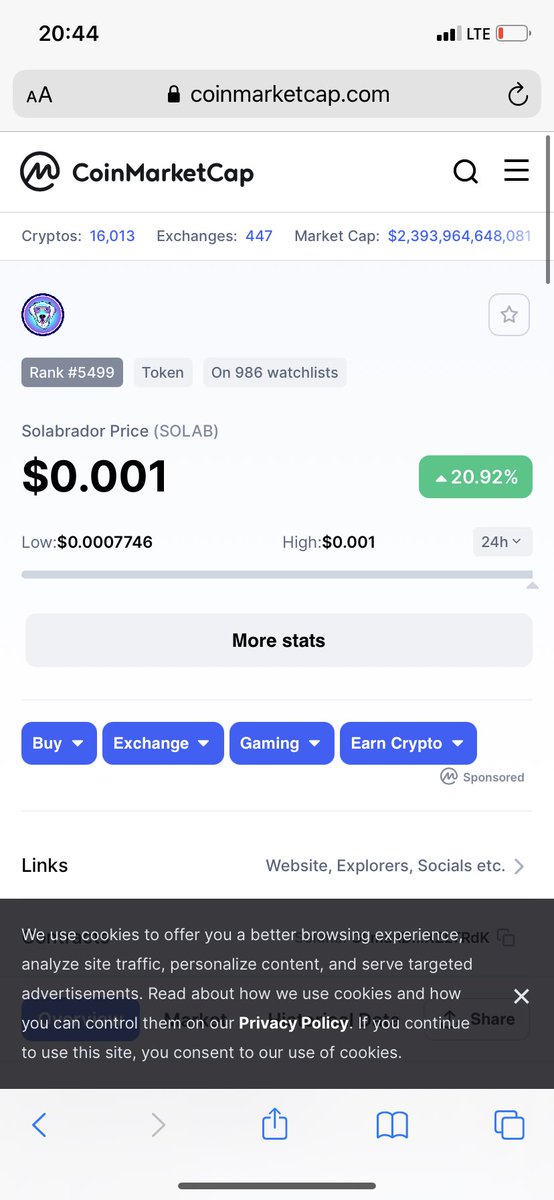 Bounce back came sooner than expected $SOLAB <a href="/Solabrador/">Solabrador</a>
