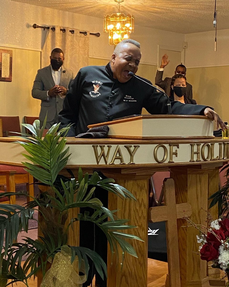 wohtemple's tweet photo. #JacksonLouisiana #WohmShift #Wohm #BishopNixon #sundaychurch π₯π₯π₯ Bishop Willard Nixon preached a powerful word on today! https://t.co/Z8e4YhgMax