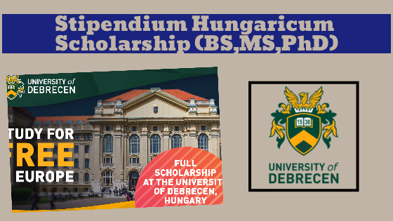 Fully Funded Stipendium Hungaricum Scholarship in University of Debrecen, Hungary