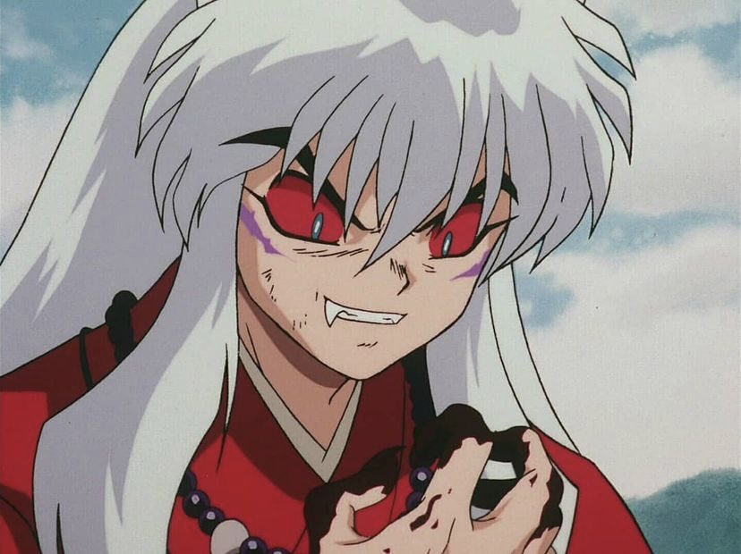 emmyyasha's tweet photo. Shhhhh it's full demon Inuyasha hours https://t.co/HwlELpbMGg