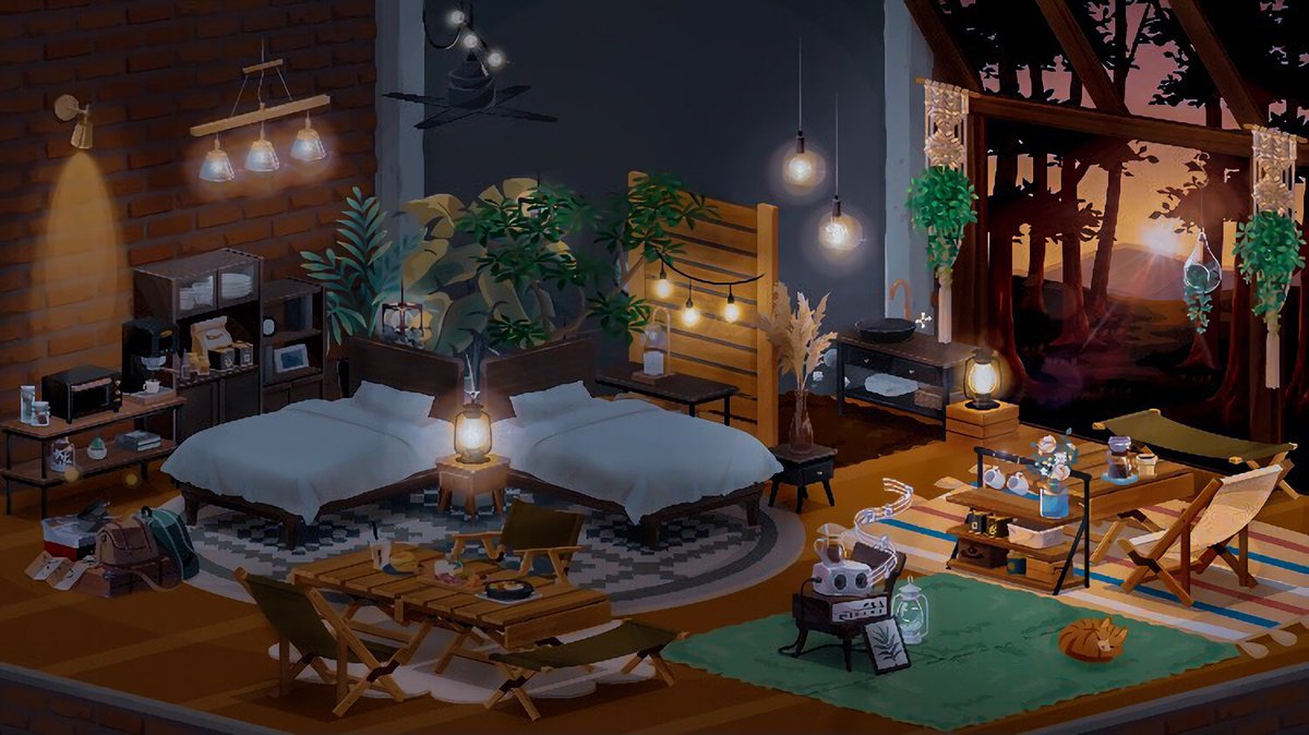 pkcl_cro's tweet photo. 今年の思い出
Leanでインテリアを作るのが楽しかった

 #ポケコロ2021 https://t.co/6CYH3AJuq0