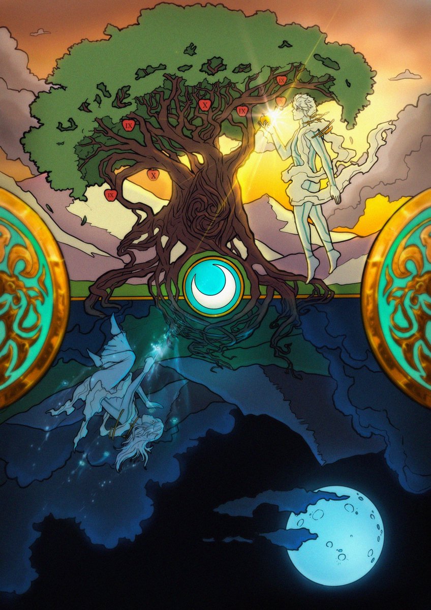 divineanarchy's tweet photo. From the divine rain of Eden’s gardens came the first two physical beings to touch reality as perfection incarnate.

Read the origin story of the two Ethereal Monarchs of the Genesis bloodline: Adan &amp; Eva.

https://t.co/fAFHO82kSQ https://t.co/aPcSbe9bgJ