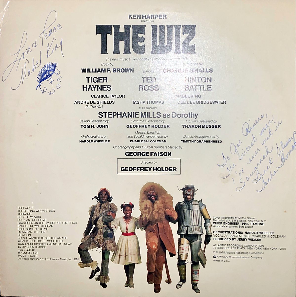staytoonedfolks's tweet photo. Remembering Mabel King (Dec. 25, 1932 – Nov. 9, 1999). 8x10 photo from The Wiz (78) signed by King, and The Wiz (75) OCR signed by King & Tasha Thomas, from our collection. #MabelKing #TheWiz #Evillene #WhatsHappening #TheJeffersons #AmazingStories #TalesfromtheDarkside #Scrooged https://t.co/f1pvFPSuD0
