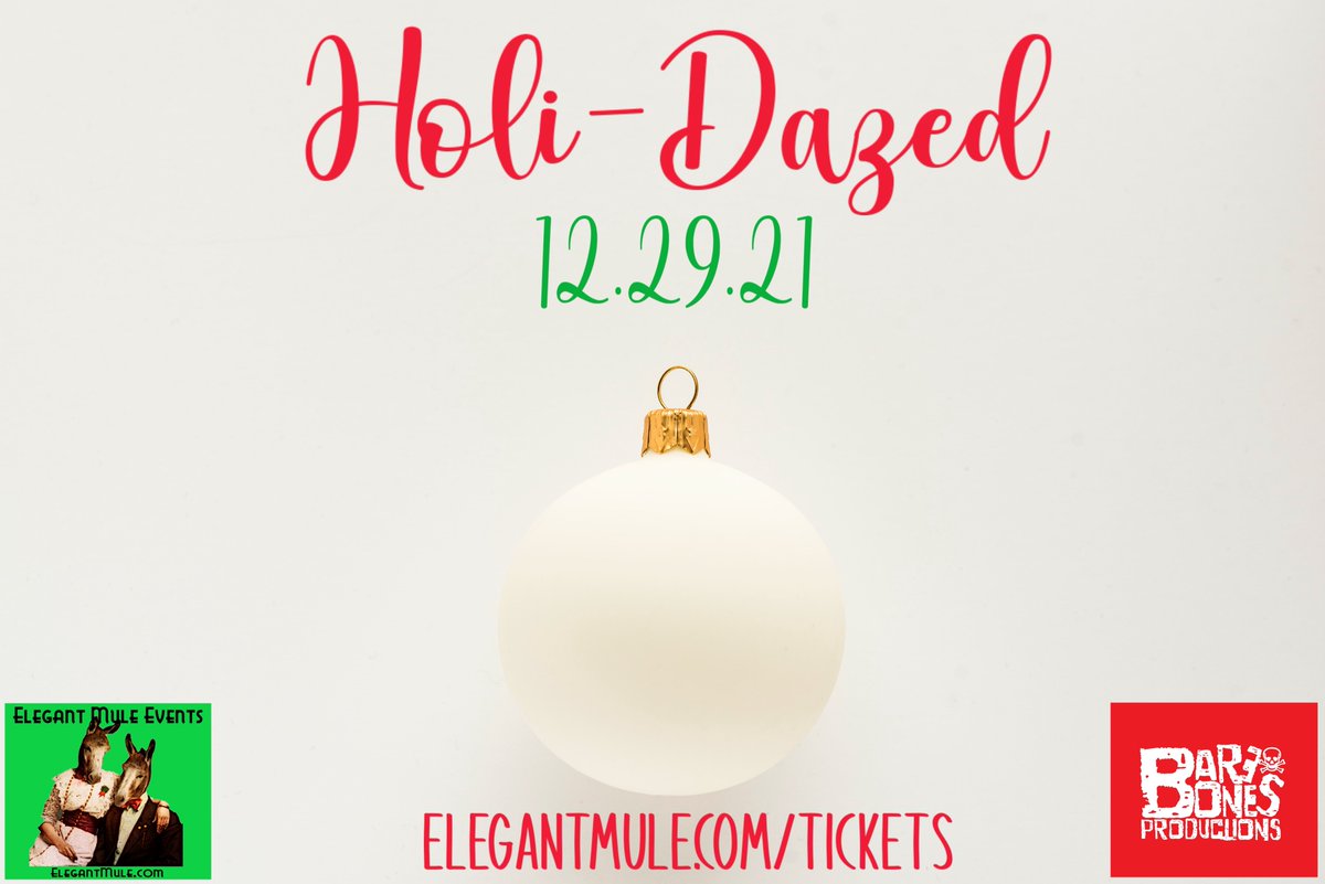 MuleElegant's tweet photo. There's still time to grab a ticket for #HoliDazed. Just go here: https://t.co/hLgTvQn7gb #EDM #shakeshakeshakeshakeyourbooty https://t.co/eJUigdoUVO