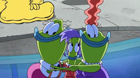 TransfemSupport's tweet photo. This accounts first Trans woman of the day is Rachel Bighead from Rocko's Modern Life: Static Cling! She is an open Trans woman in the movie and she is just wonderful! https://t.co/lZPQU3vtQS