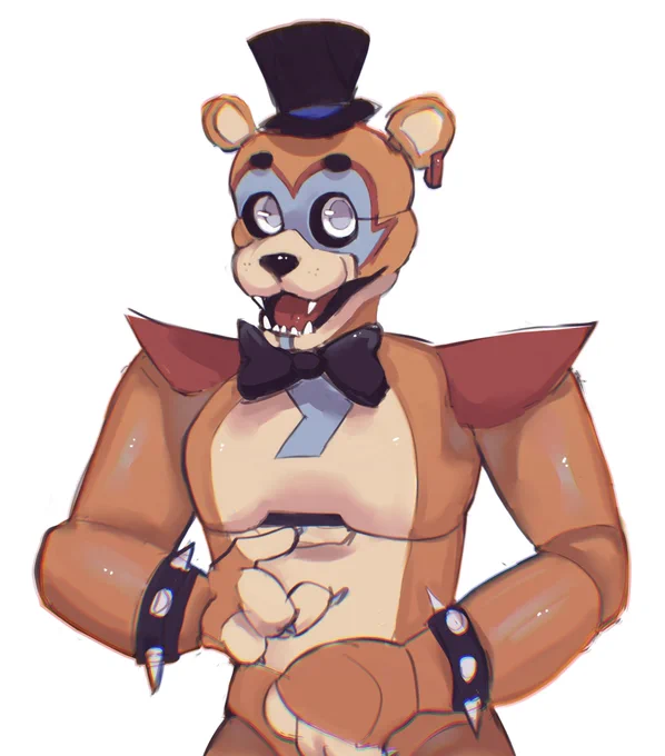 Fnaf  at freddy glamrock way to go superstar! freddy fnaf breach 