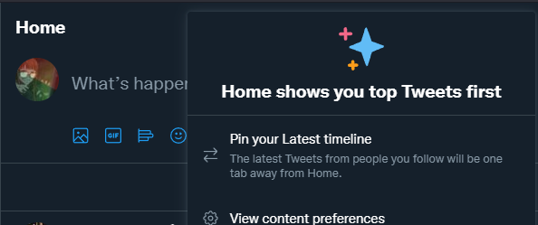 sixegrets's tweet image. where is the latest tweets only and forever button