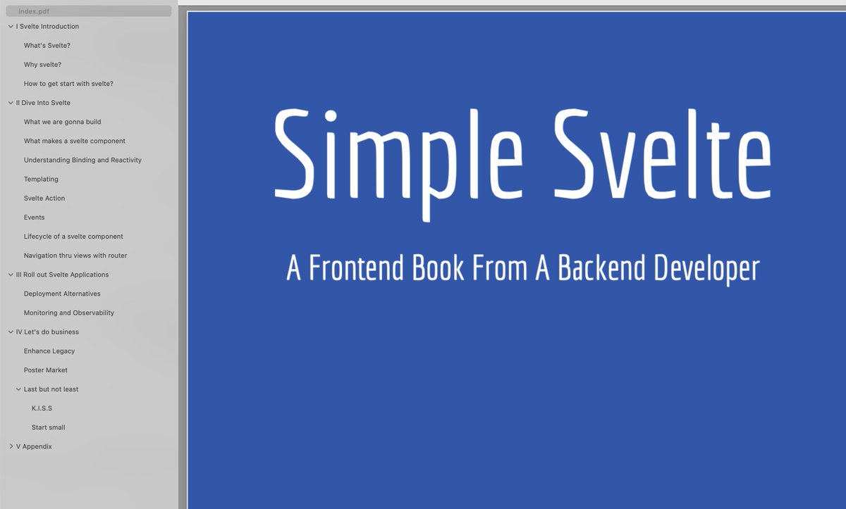 afoo_me's tweet image. afoo.me/books.html#sim…

kick off a new book on #svelte3, hope you guys like it ;)