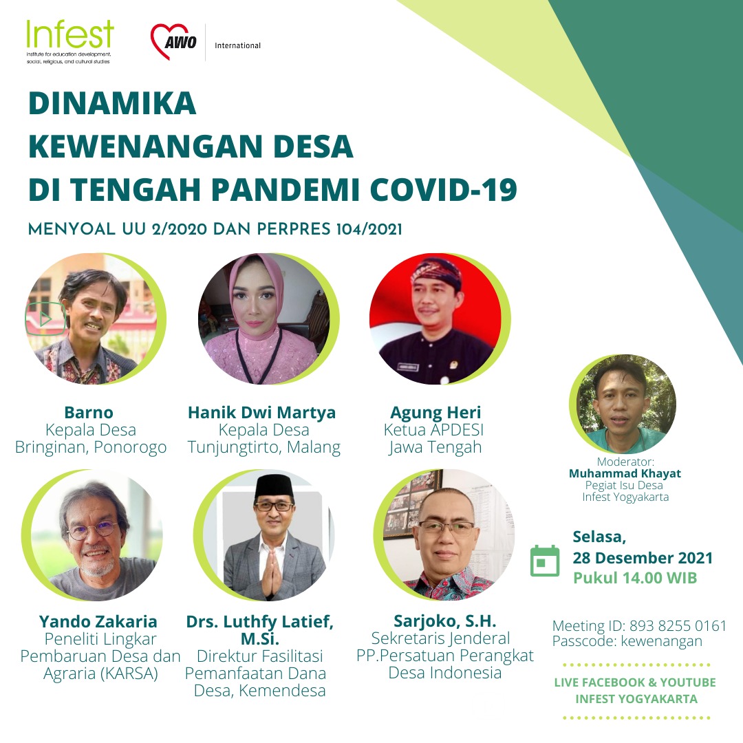 Infest_Jogja's tweet photo. Selamat berjumpa di kanal zoom mau pun siaran langsung di Facebook dan Youtube INFEST esok pukul 2 siang ya... 

Detil bergabung ada di poster https://t.co/3PDDT0EhEH
