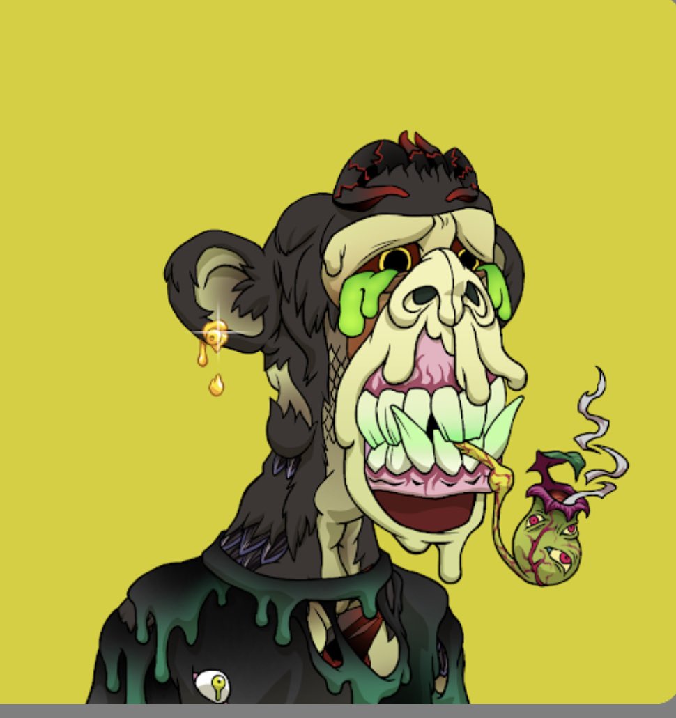 Decentralord has purchased Mutant Ape #2413. He’s so pretty. <a href="/BoredApeYC/">Bored Ape Yacht Club 🍌</a>