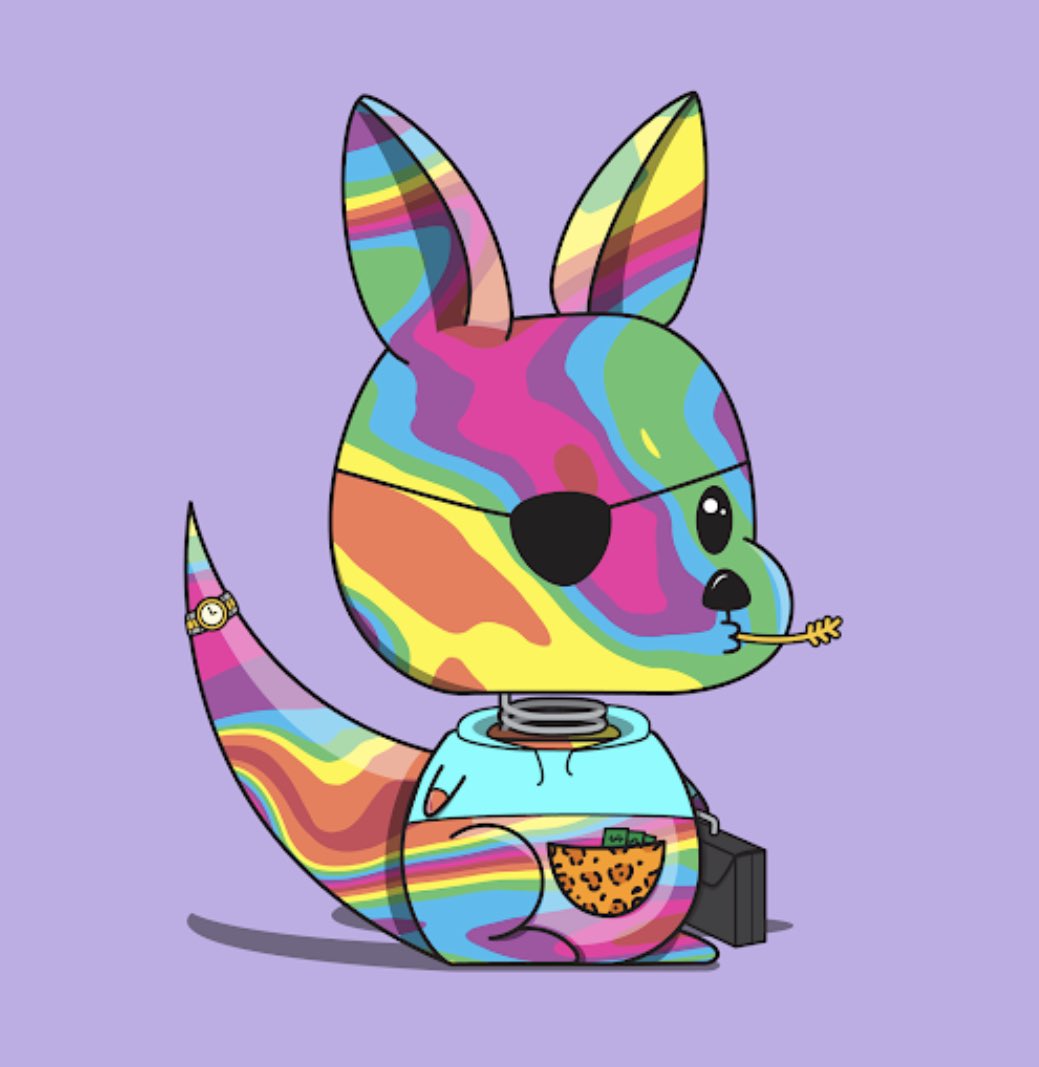 GrecaVision's tweet photo. @0pensea1 Royal Roo #boblnft @boblnft #rowdyroo https://t.co/2cRzEKRd2l