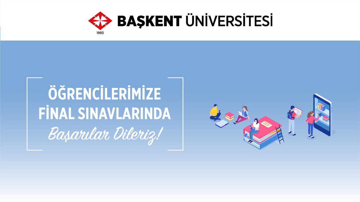 Öğrencilerimize final sınavlarında başarılar dileriz!
#başkentüniversitesi