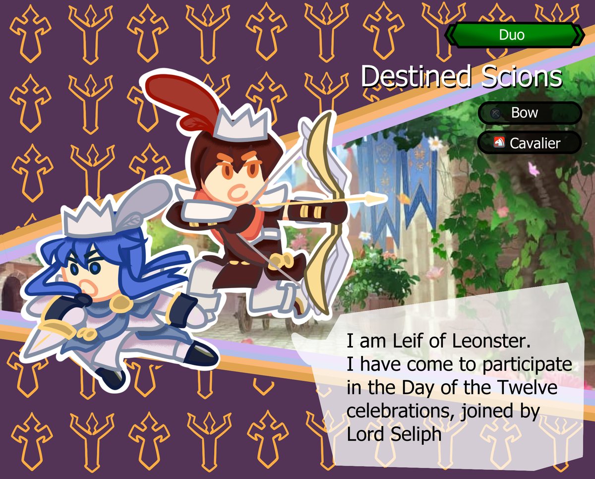 emptygallery_'s tweet photo. My fav duo Leif and Seliph #FEHeroes https://t.co/OdnckuZ3R1