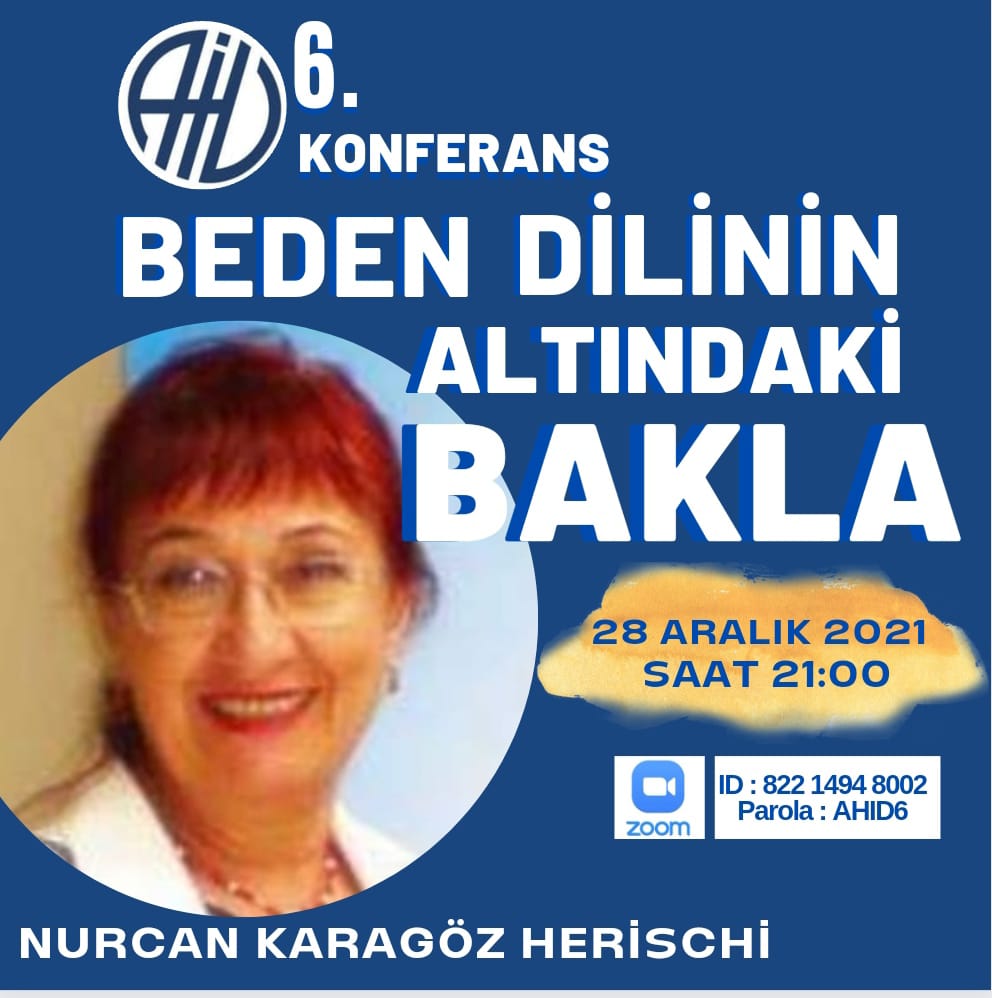Ahid_Resmi's tweet photo. Ankara Halkla İlişkiler Derneği (online) 6. konferansında 28 Aralık salı günü akşamı saat 21:00'de Konuğumuz Nurcan Karagöz Herischi ve konumuz "Beden Dilinin Altındaki Bakla" sizi de aramızda görmekten onur duyarız. #AHİD #iletişim #bedendili #halklailişkiler #PR https://t.co/qGiqvJvgQB