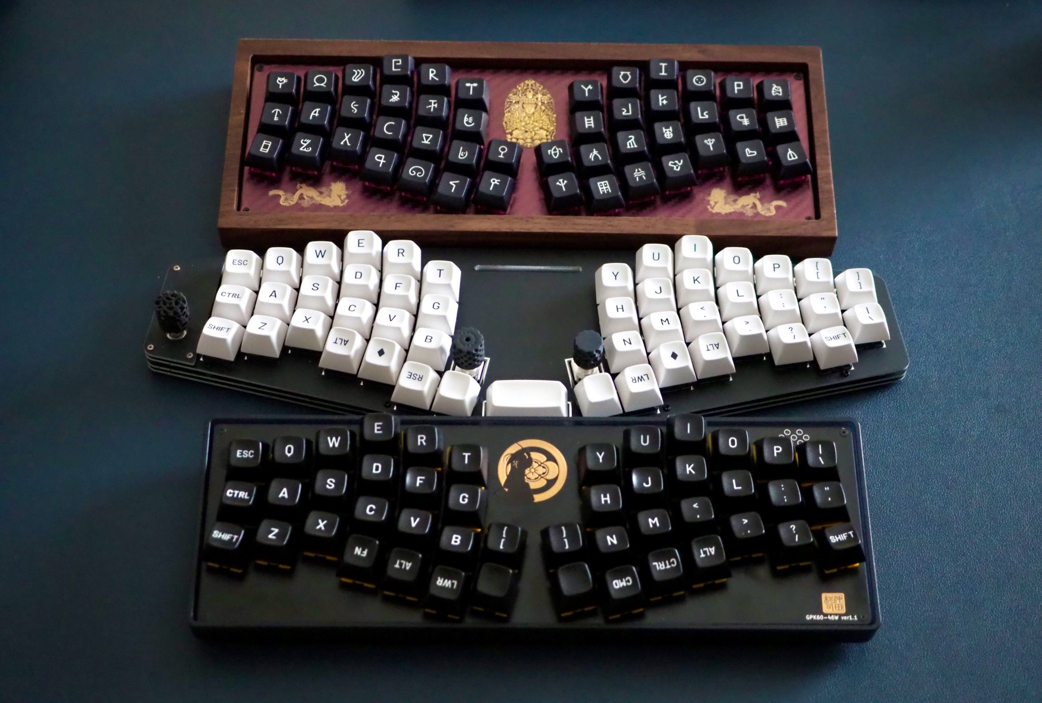 GPK60-45C Ver1.0 自作キーボード 堕落猫 على X: 