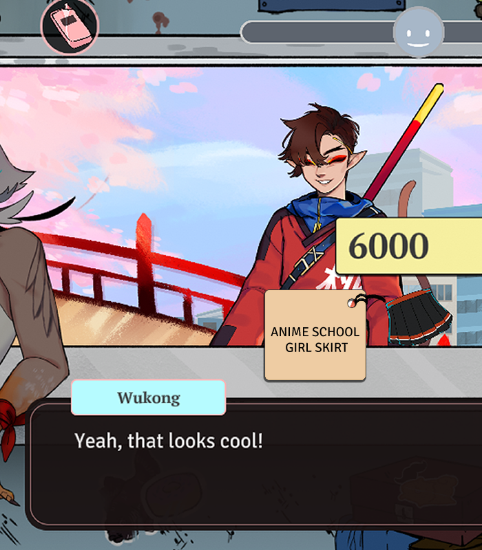 Caravan_ESI's tweet photo. Glad he bought that skirt... It looks pretty good on him!😁 

You can sell him one too - free to play prototype of Caravan available here: https://t.co/7PSaWIDMx5

#indiegame #simgame #gamedev #visualnovel #madewithunity https://t.co/Iws1V5y7Dn