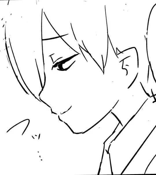 今描いてる話ではイケメンを描きたいのだが、果たしてどうなる 