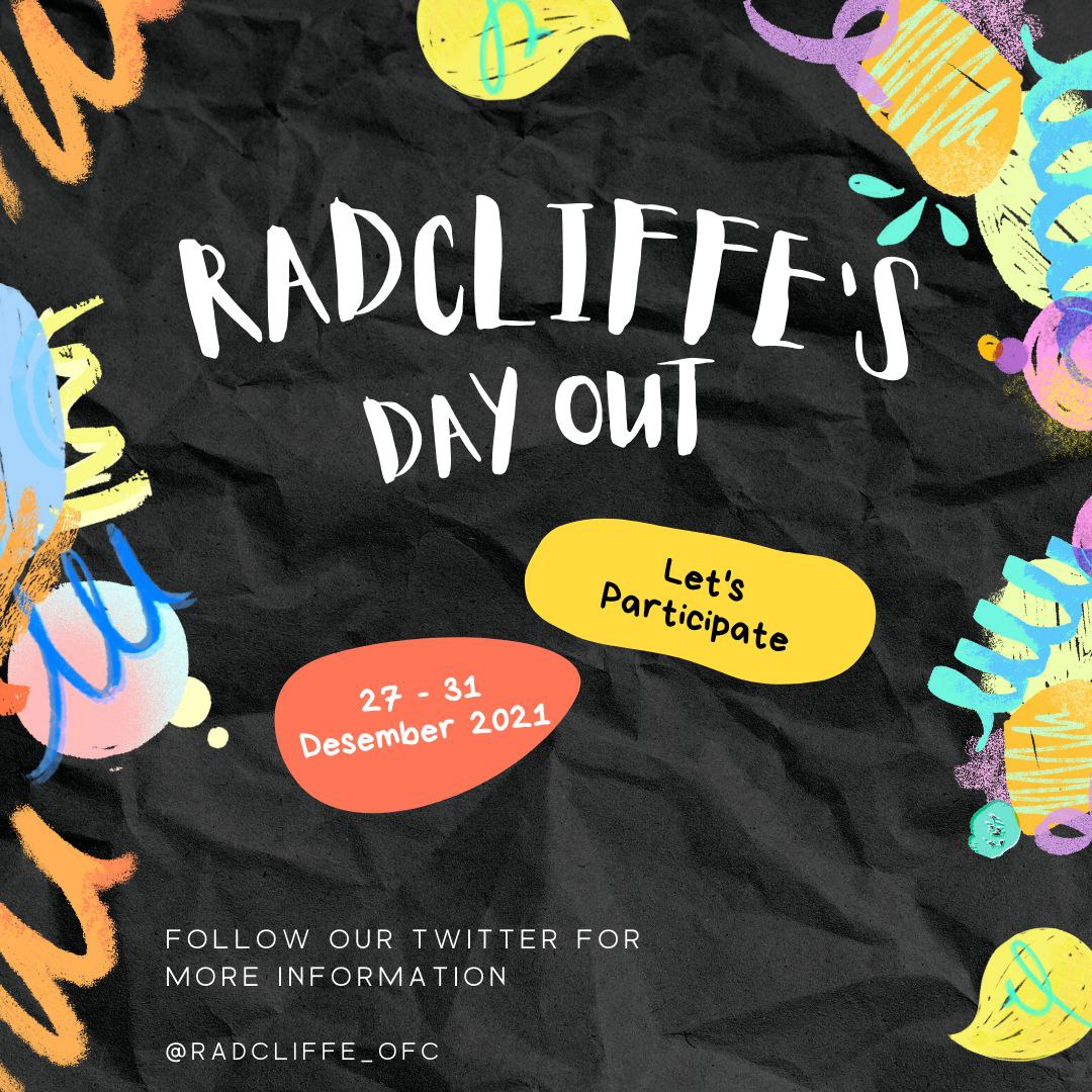 radcliffe_ofc's tweet photo. 𝐑𝐀𝐃𝐃𝐂𝐋𝐈𝐅𝐅𝐄 𝐅𝐀𝐌𝐒 proudly present

" 𝘿𝘼𝙔 𝙊𝙐𝙏 : 5 𝘿𝘼𝙔'𝙎 𝘾𝙃𝘼𝙇𝙇𝙀𝙉𝙂𝙀 " 
𝘌𝘷𝘦𝘯𝘵 𝘗𝘦𝘳𝘪𝘰𝘥𝘦 : 27 𝘋𝘦𝘤 2021 - 31 𝘋𝘦𝘤 2021

#RADCLIFFESDAYOUT https://t.co/Zd9NQ9PyY2